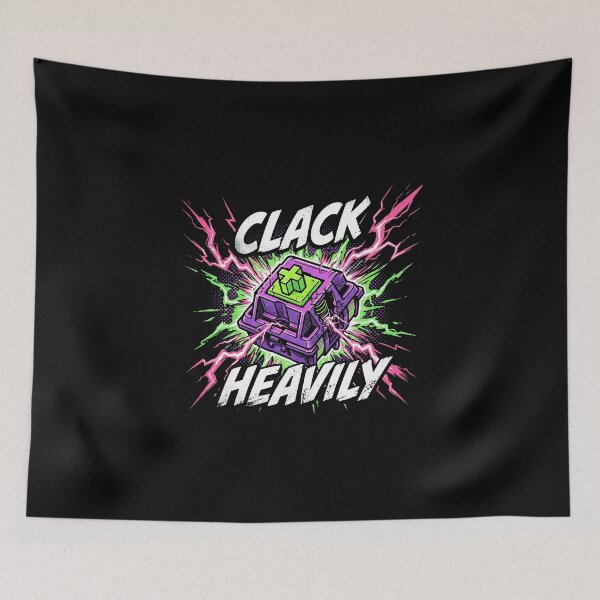 Item preview, Clack Heavily Exploding Comic Style Mechanical Switch designed and sold by AdyKurniawan.
