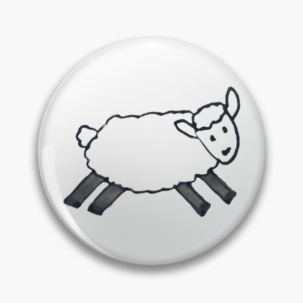Item preview, Cute Hand Drawn Little Lamb Illustration designed and sold by Boy and Belugee.
