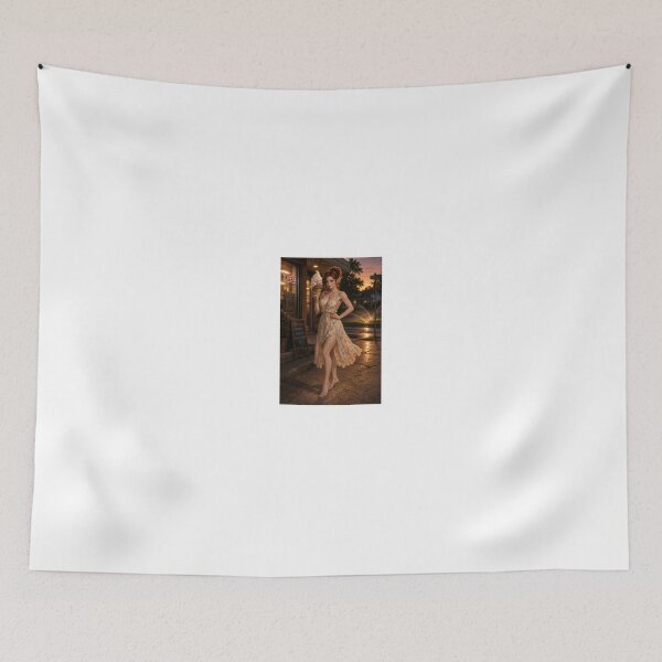 Item preview, Fortana Valentina holding ice cream dog days of su designed and sold by CathryneDelamort.