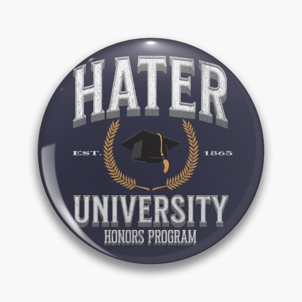 Item preview, Hater University Honors Program Retro College Graphic designed and sold by RahniNM.