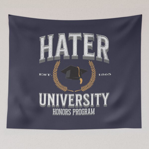 Item preview, Hater University Honors Program Retro College Graphic designed and sold by RahniNM.