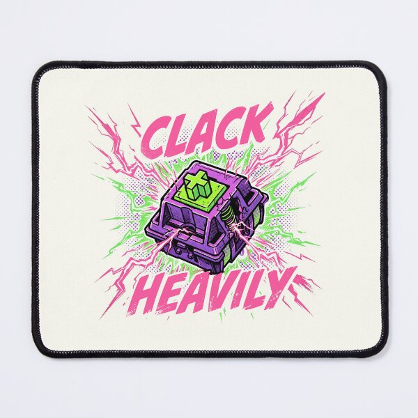 Item preview, Clack Heavily Exploding Comic Style Mechanical Switch designed and sold by AdyKurniawan.