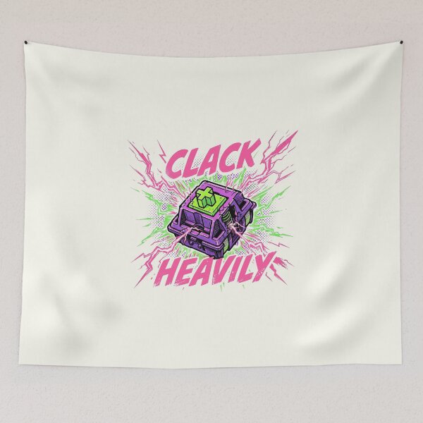 Item preview, Clack Heavily Exploding Comic Style Mechanical Switch designed and sold by AdyKurniawan.