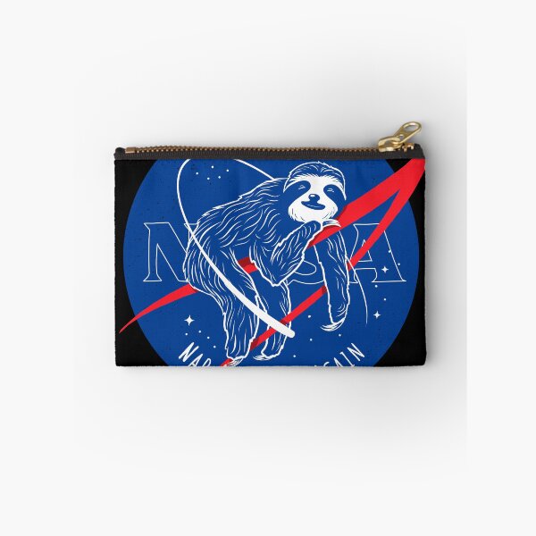 Item preview, Nap And Snore Again Sloth Space Logo Parody designed and sold by danhoodstudio.