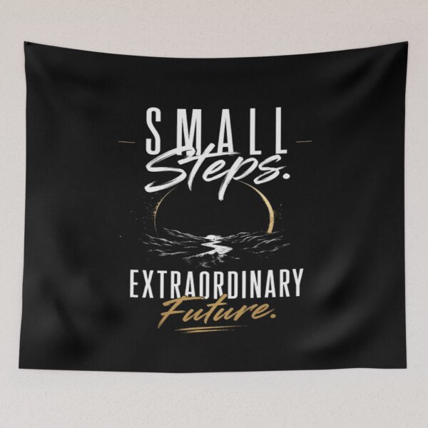 Item preview, Small Steps. Extraordinary Future designed and sold by v6ziix.