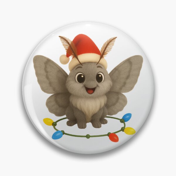 Item preview, Christmas Winter Moth designed and sold by Sillytoe.