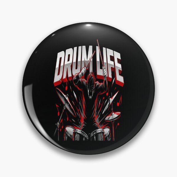 Item preview, Drum Life – High Energy Drummer Performance Design designed and sold by Midnight Veil Designs.