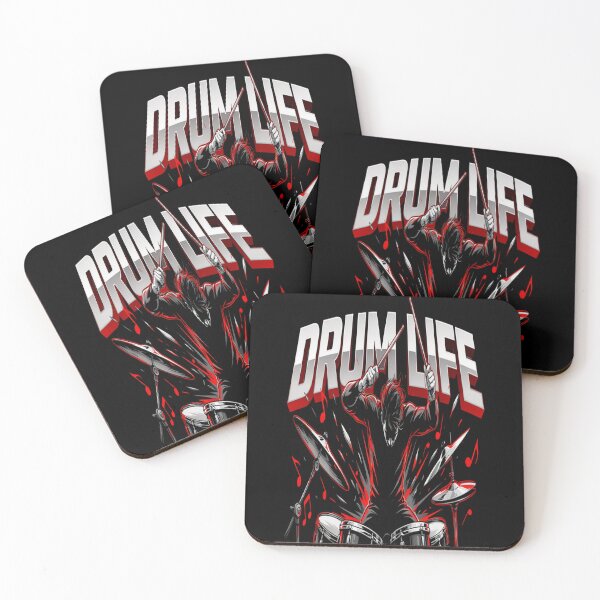 Item preview, Drum Life – High Energy Drummer Performance Design designed and sold by Midnight Veil Designs.