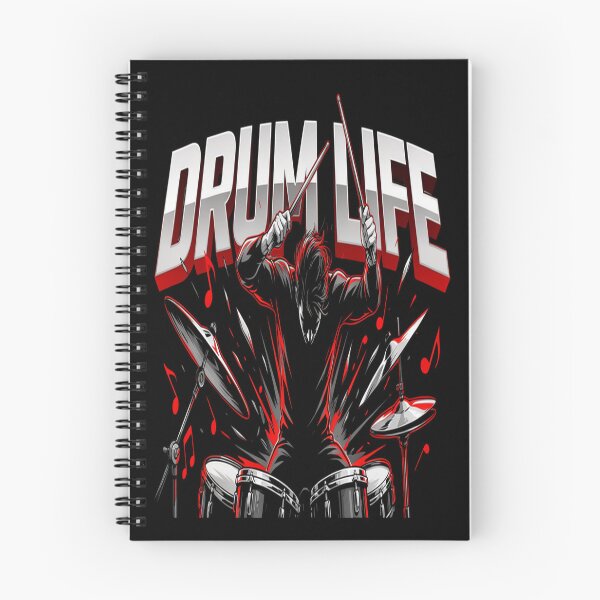 Item preview, Drum Life – High Energy Drummer Performance Design designed and sold by Midnight Veil Designs.