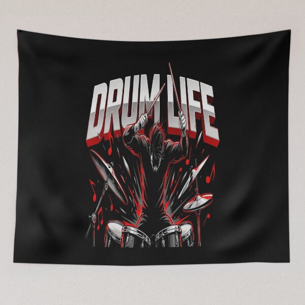 Item preview, Drum Life – High Energy Drummer Performance Design designed and sold by Midnight Veil Designs.