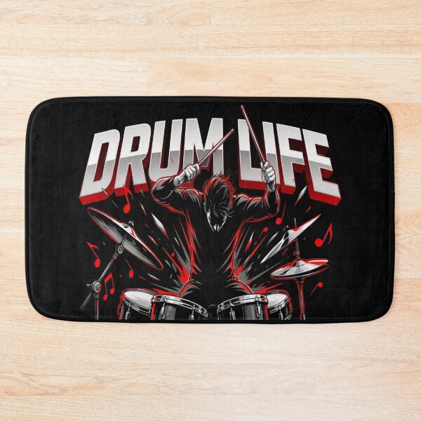 Item preview, Drum Life – High Energy Drummer Performance Design designed and sold by Midnight Veil Designs.
