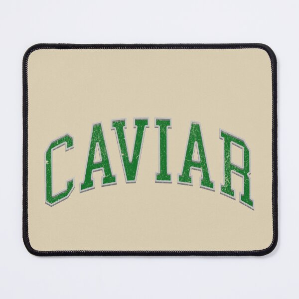 Item preview, Caviar Vintage Collegiate Varsity Block Lettering Graphic designed and sold by RahniNM.