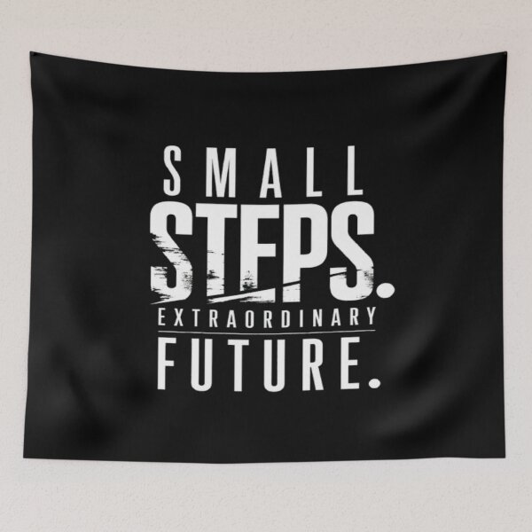 Item preview, Small Steps. Extraordinary Future | Minimalist Motivational designed and sold by v6ziix.