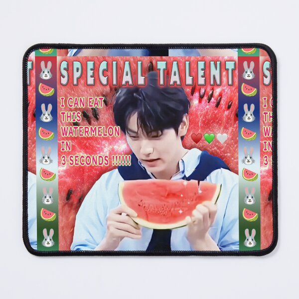 Item preview, Txt Soobin Watermelon Eating Talent designed and sold by Greatbluewhale3.