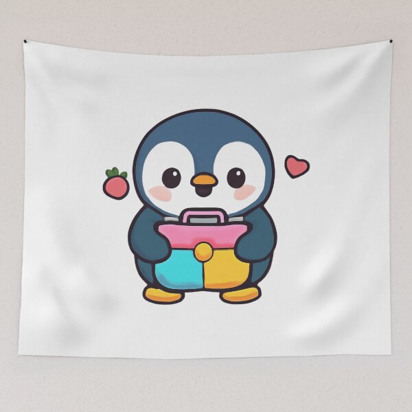 Item preview, Penguin Lunch Time designed and sold by foryouandyours.