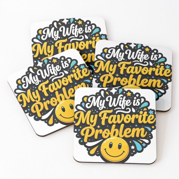 Item preview, My Wife Is My Favorite Problem designed and sold by beoldfashioned.