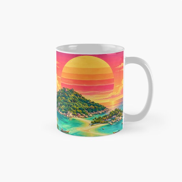 Item preview, KOH TAO – TURTLE PARADISE | Vintage Tropical Travel Poster designed and sold by Spirit of Siam.