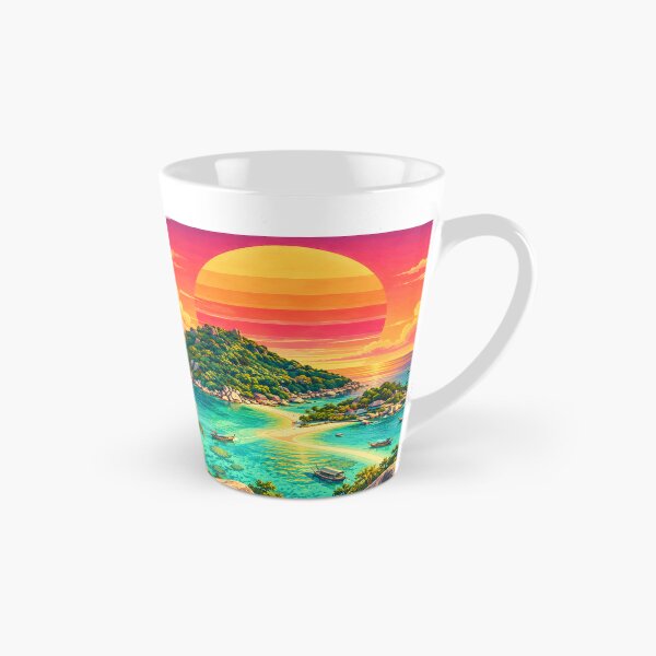 Item preview, KOH TAO – TURTLE PARADISE | Vintage Tropical Travel Poster designed and sold by Spirit of Siam.