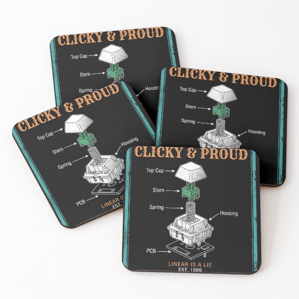 Item preview, Clicky and Proud Linear is a Lie Exploded Switch Diagram designed and sold by AdyKurniawan.