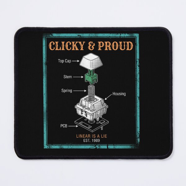 Item preview, Clicky and Proud Linear is a Lie Exploded Switch Diagram designed and sold by AdyKurniawan.
