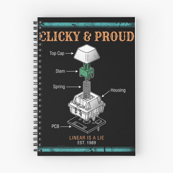 Item preview, Clicky and Proud Linear is a Lie Exploded Switch Diagram designed and sold by AdyKurniawan.