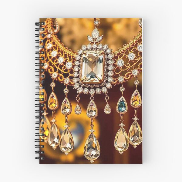 Artikelvorschau, Luxuriöses Design für eine Kaskaden-Halskette aus Gold und Diamanten entworfen und verkauft von MFMart.