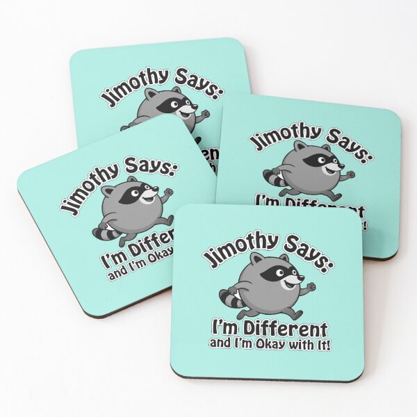 Item preview, Jimothy Says: I'm Different and I'm Ok with it! designed and sold by Tiny Rage Crea.