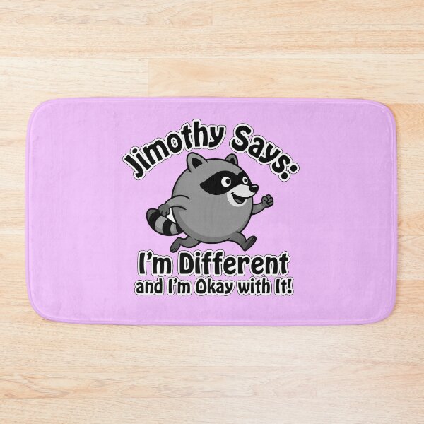 Item preview, Jimothy Says: I'm Different and I'm Ok with it! designed and sold by Tiny Rage Crea.