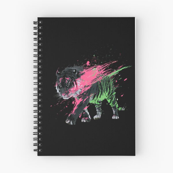 Item preview, Neon Cyber Tiger Synthwave Glitch Art designed and sold by Artmugic.