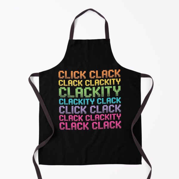 Item preview, Click Clackity Retro 8-Bit Pixel Art Typography designed and sold by AdyKurniawan.