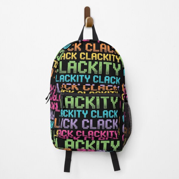 Item preview, Click Clackity Retro 8-Bit Pixel Art Typography designed and sold by AdyKurniawan.