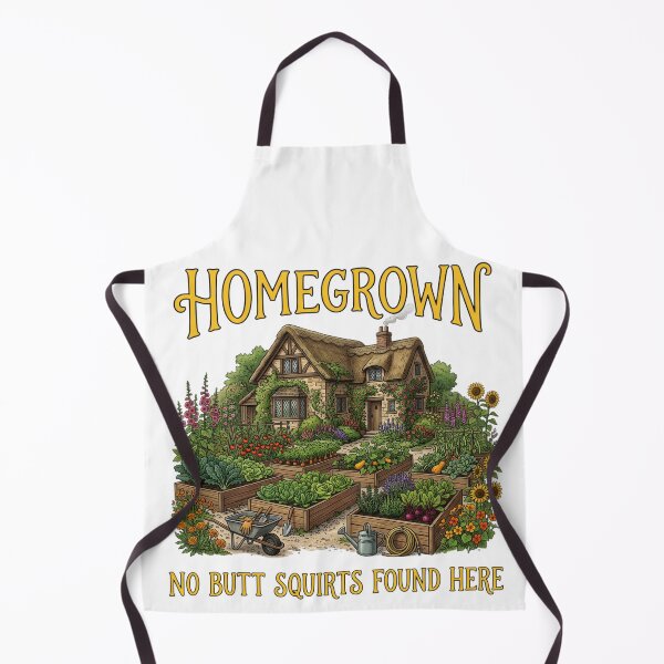 Item preview, Homegrown: No Butt Squirts Found Here designed and sold by Sassy Geezer.