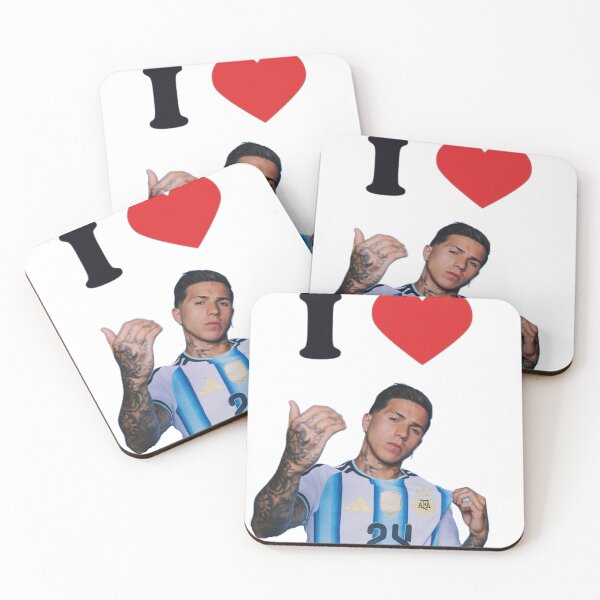 Item preview, I love Enzo Fernandez Edit 3 ARGENTINA designed and sold by Farinsta.