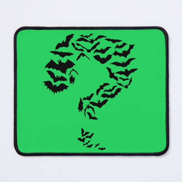 Item preview, Nerdy Bats Question Mark Bat Biology Teacher designed and sold by MathWare MathClips.