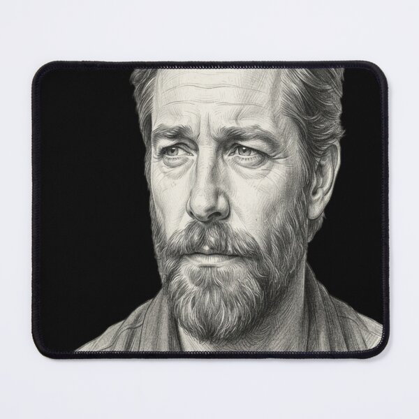 Item preview, Alan Watts sketch designed and sold by fejesrussh.