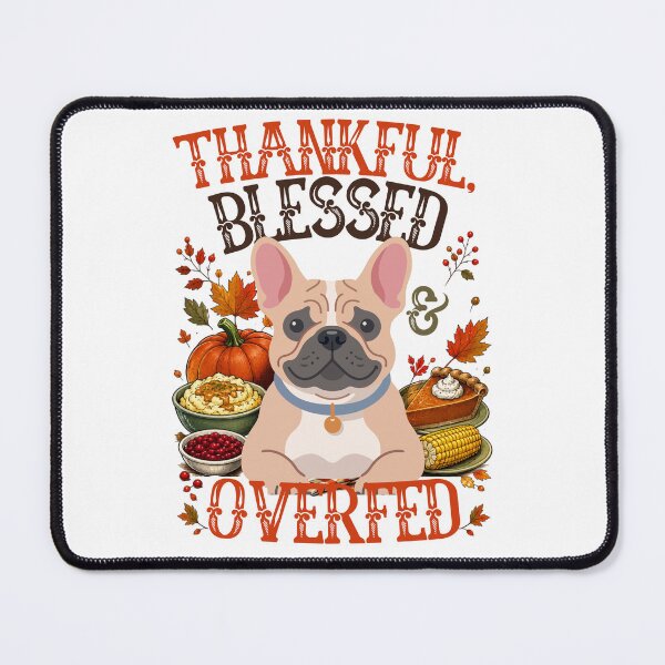 Item preview, Thanksgiving Frenchie - Puppy Thanksgiving Illustration designed and sold by VibranPalette.
