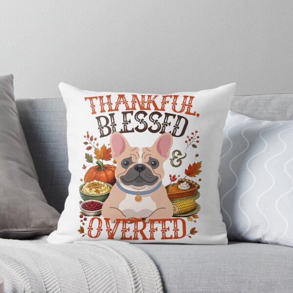 Item preview,  Thanksgiving Frenchie - Puppy Thanksgiving Illustration designed and sold by VibranPalette.
