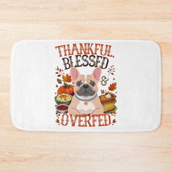 Item preview,  Thanksgiving Frenchie - Puppy Thanksgiving Illustration designed and sold by VibranPalette.