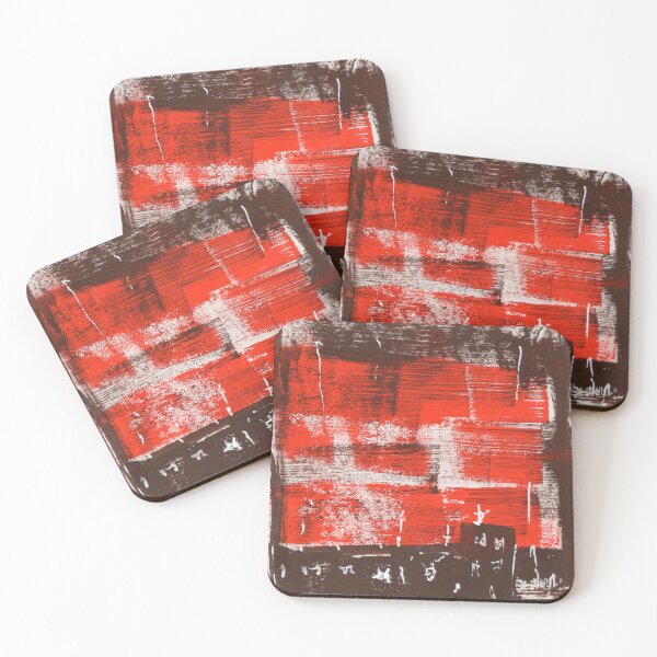 Item preview, Abstract City Sunset designed and sold by DzinkaDreamArt.