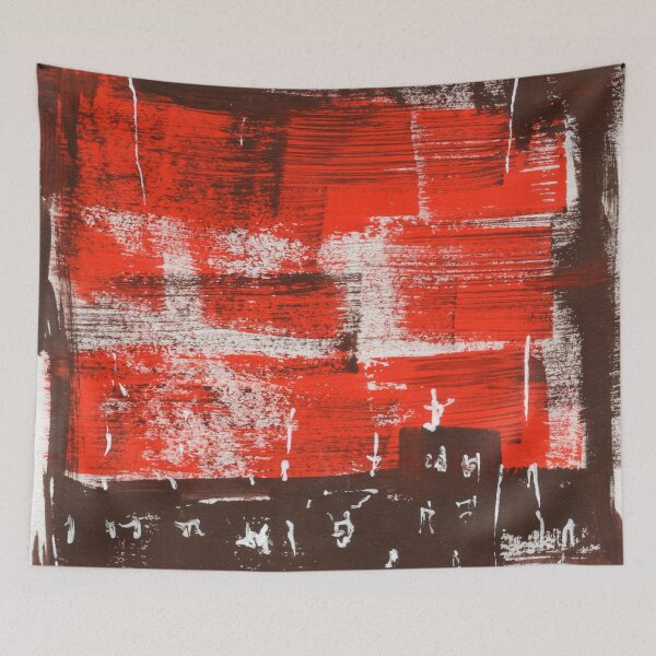 Item preview, Abstract City Sunset designed and sold by DzinkaDreamArt.