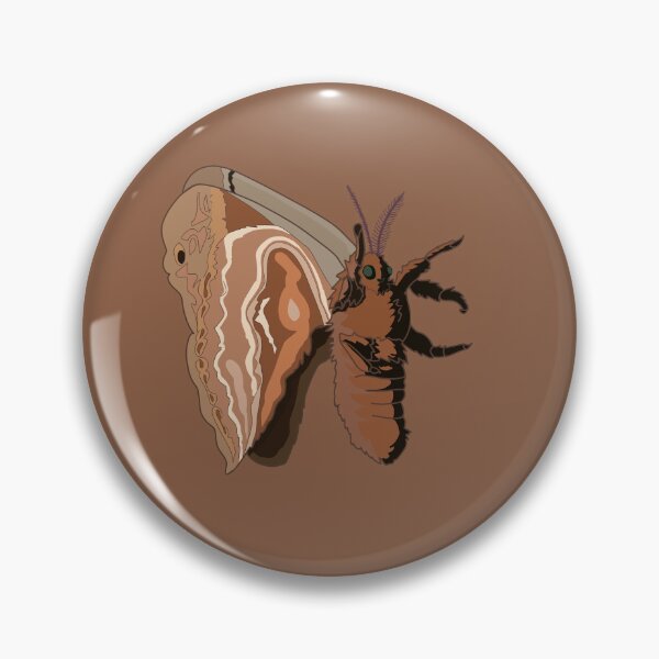 Item preview, Silk Moth designed and sold by CaffeineCraftedCreations.