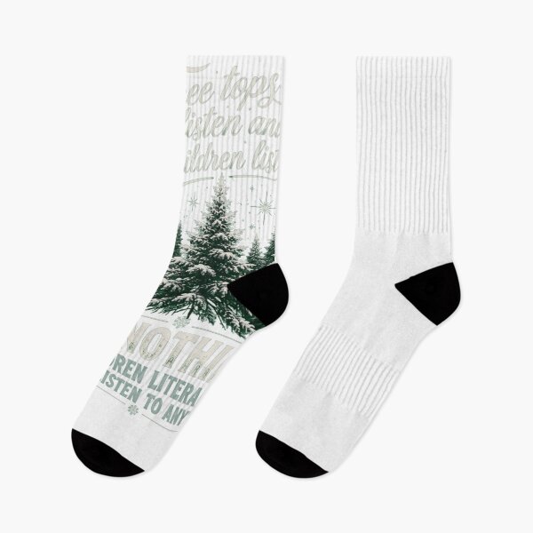 Item preview, Tree tops glisten and children listen. To Nothing. designed and sold by snowry.