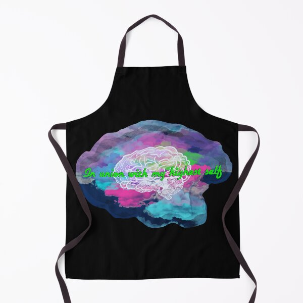 Item preview, In Union With My Highest Self – Spiritual Mindfulness Brain Art designed and sold by aadventures.