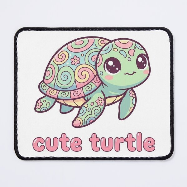 Item preview, Cute Turtle Artwork – Adorable Cartoon Animal Design designed and sold by morning sun.