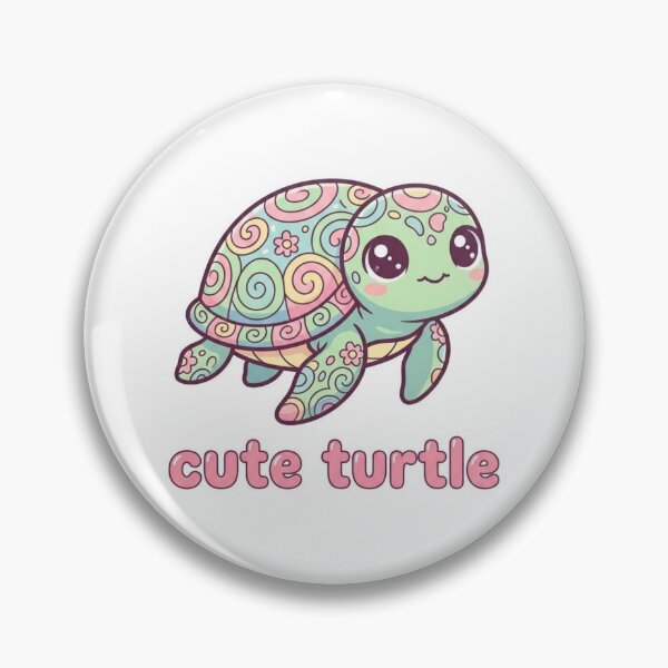 Item preview, Cute Turtle Artwork – Adorable Cartoon Animal Design designed and sold by morning sun.