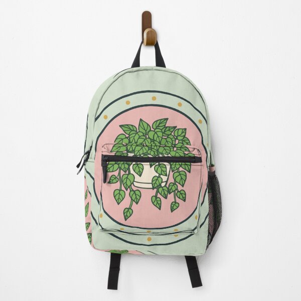 Item preview, Pothos Plant Badge | Trailing Houseplant Botanical Circle Sticker designed and sold by Kierra & Co..