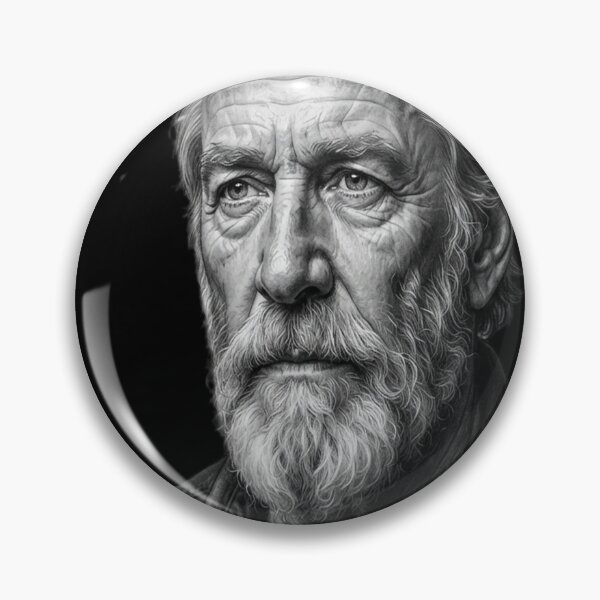 Item preview, Alan Watts Portrait designed and sold by fejesrussh.