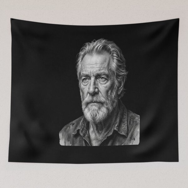 Item preview, Alan Watts Portrait designed and sold by fejesrussh.