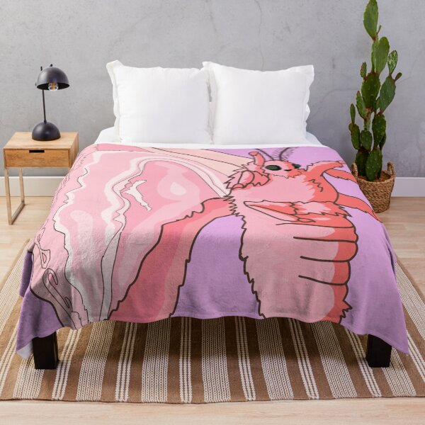 Item preview, Pink Silk Moth designed and sold by CaffeineCraftedCreations.