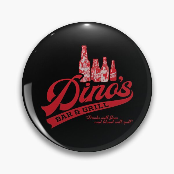 Item preview, Dino's Bar & Grill Vintage Drink  designed and sold by HesseCove.